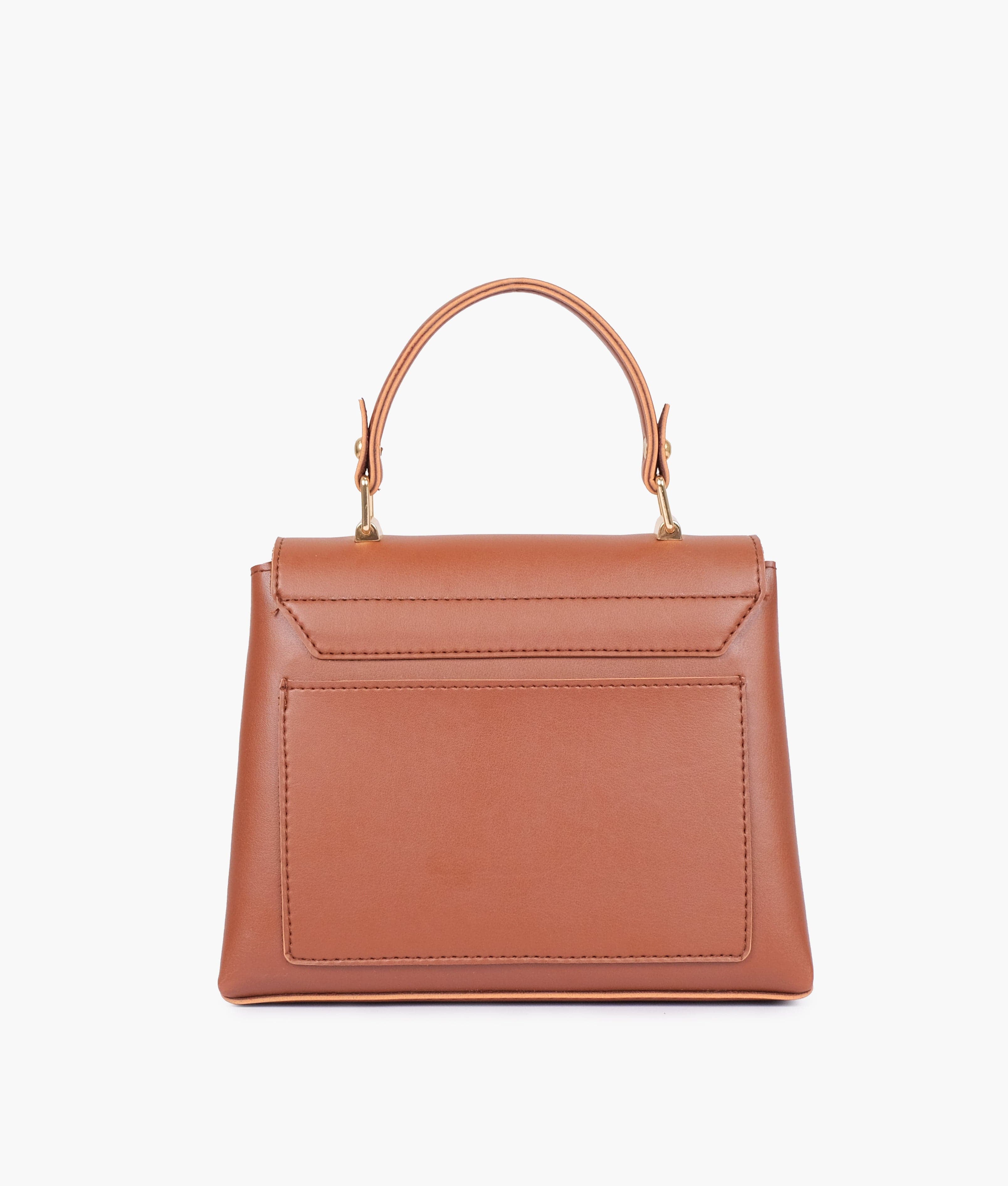 Horse Brown Mini Top-Handle Bag