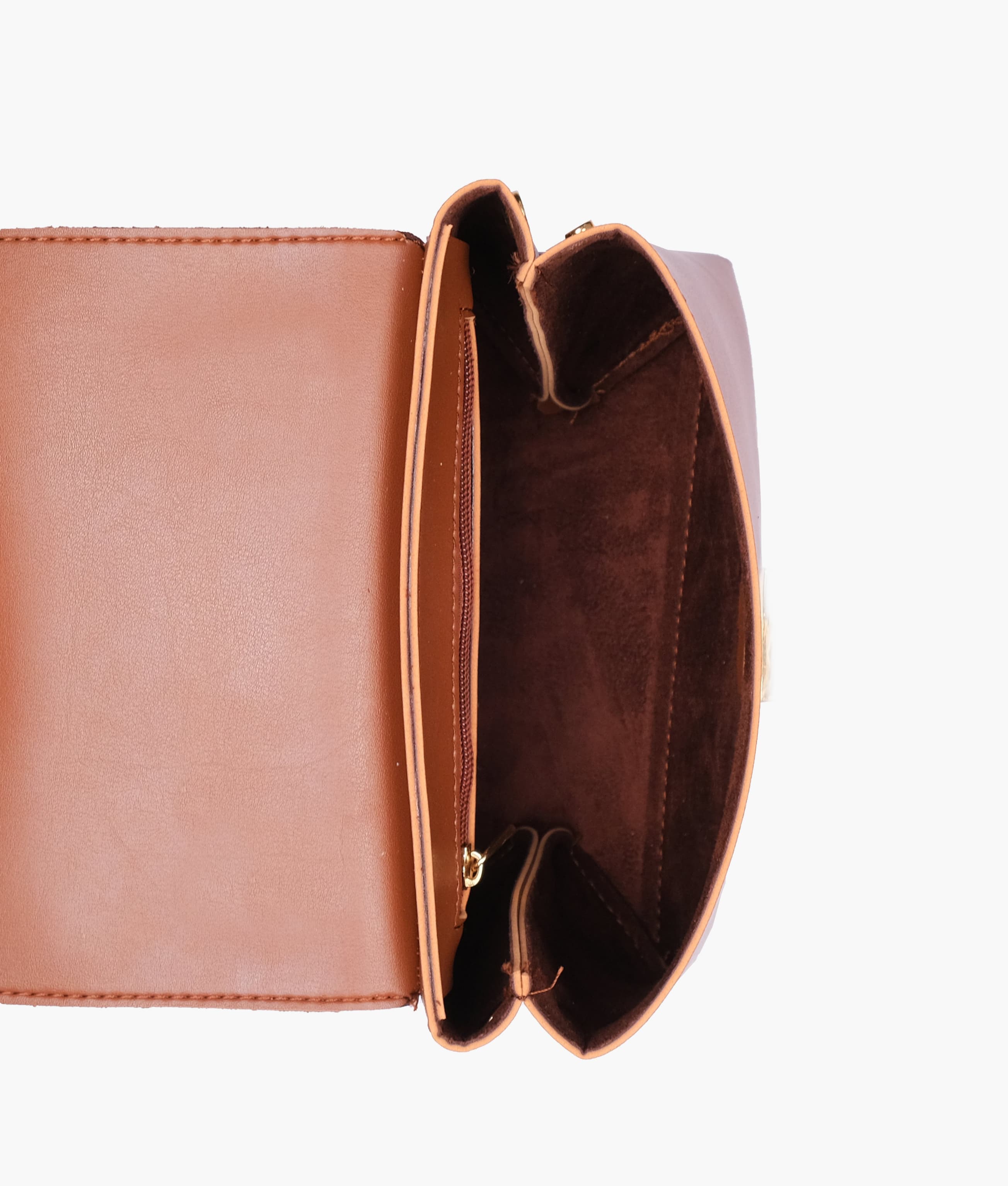 Horse Brown Mini Top-Handle Bag