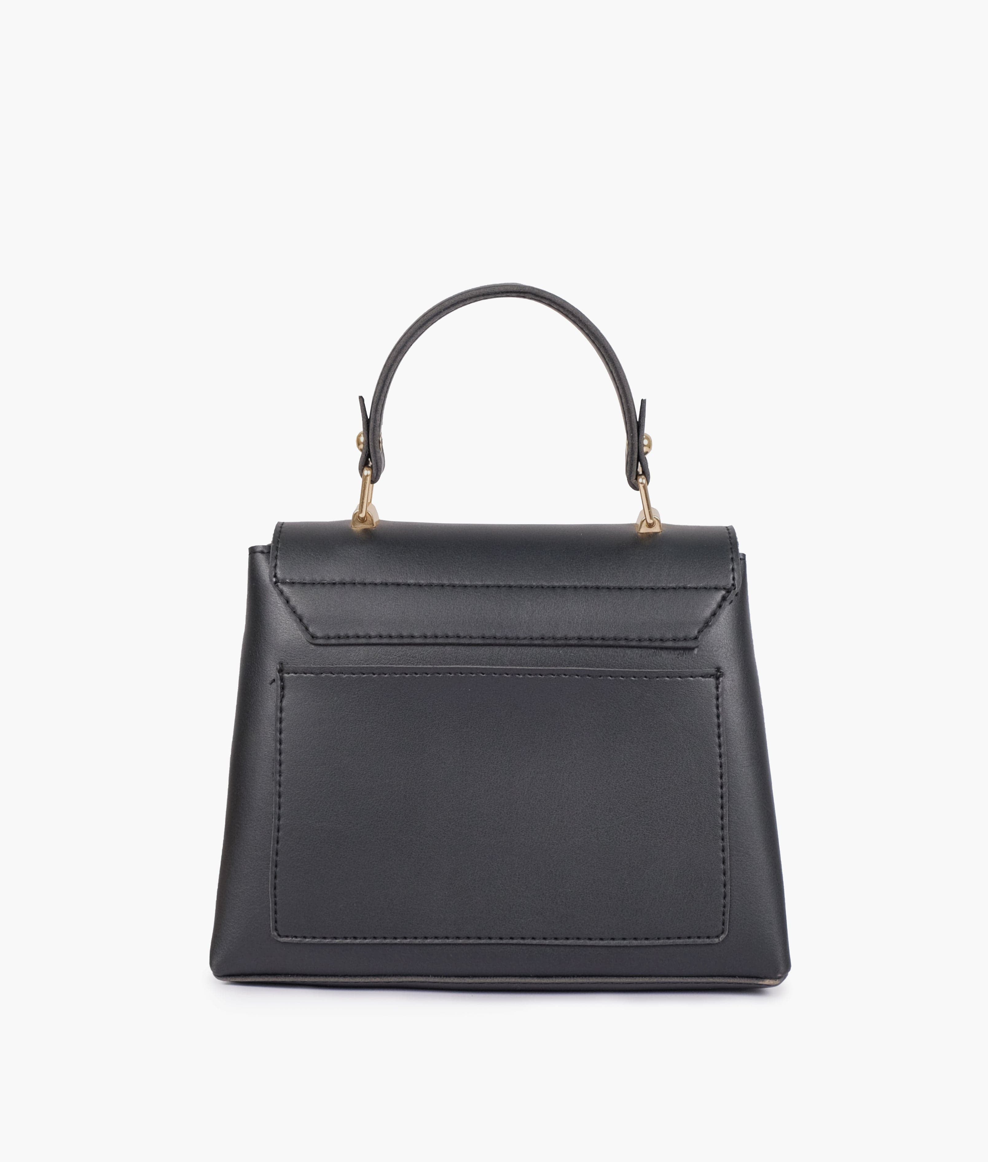 Black Mini Top-Handle Bag