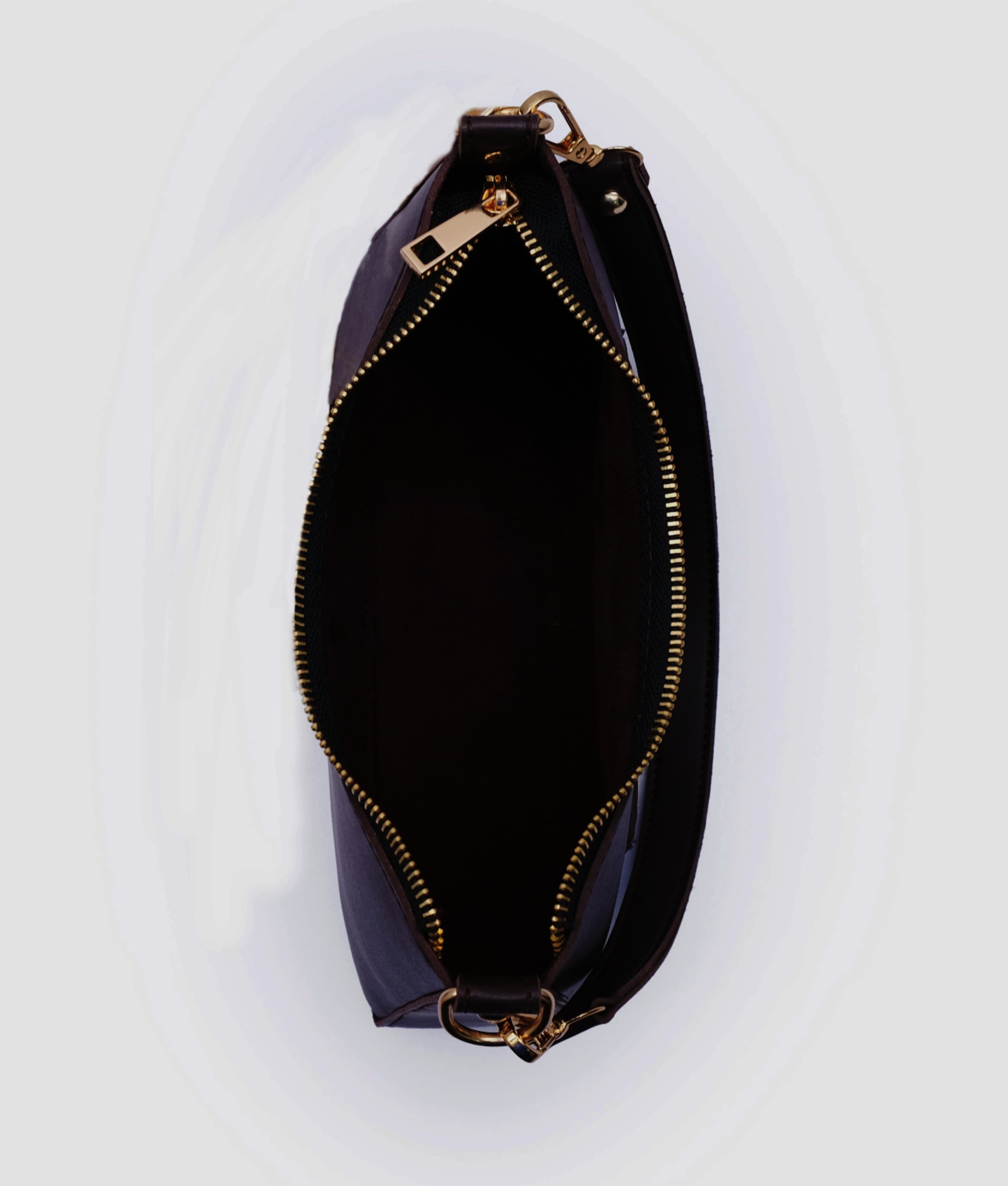 Black Hobo Evening Bag